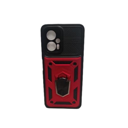 Накладка противоударная Armor Case для смартфона Poco X4 GT (красная)