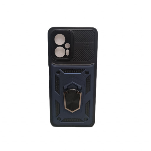 Накладка противоударная Armor Case для смартфона Poco X4 GT (синяя)