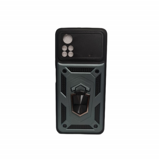 Накладка противоударная Armor Case для смартфона Poco X4 Pro (серая)