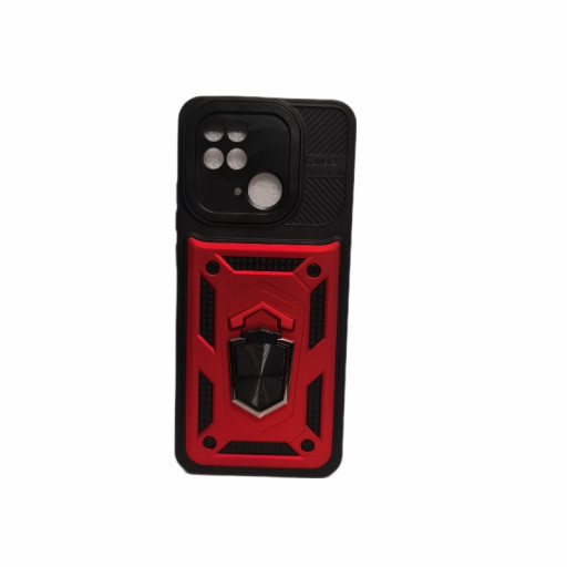 Накладка противоударная Armor Case для смартфона Xiaomi Redmi 10С (красная)