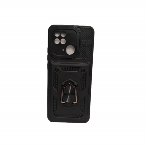 Накладка противоударная Armor Case для смартфона Xiaomi Redmi 10С (черная)