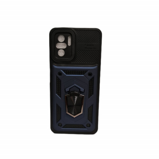 Накладка противоударная Armor Case для смартфона Xiaomi Redmi Note 10/10S (синяя)