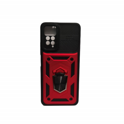 Накладка противоударная Armor Case для смартфона Xiaomi Redmi Note 11 Pro 4G/5G (красная)