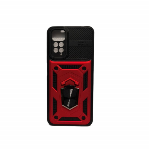 Накладка противоударная Armor Case для смартфона Xiaomi Redmi Note 11/11S (красная)