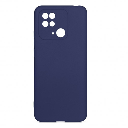 Накладка силиконовая для смартфона Redmi 10C (голубая)