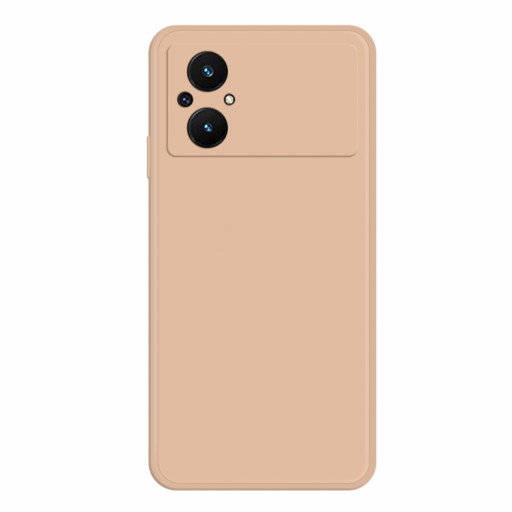 Силиконовая накладка для смартфона POCO M5 (розовая)