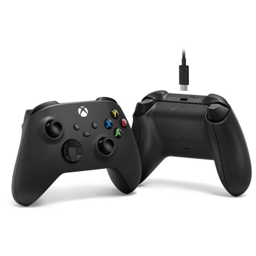 EU Геймпад Xbox Series X/S Wireless Controller + USB-C (черный)