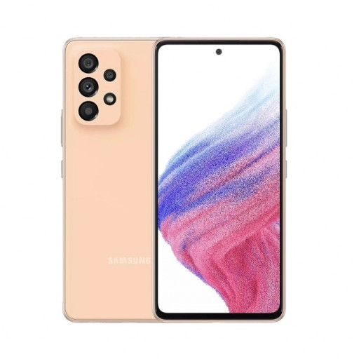 EU Смартфон Samsung Galaxy A53 5G 8/256Gb SM-A536 (персиковый)