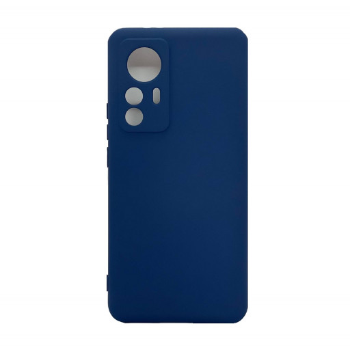 Накладка силиконовая Silicone Cover для смартфона Xiaomi 12T/12T Pro (синяя)
