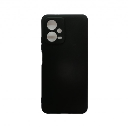 Накладка силиконовая Silicone Cover для смартфона Xiaomi Poco X5 (черная)