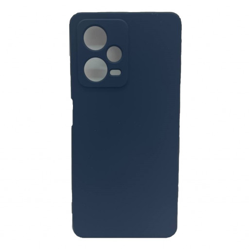 Накладка силиконовая Silicone Cover для смартфона Redmi Note 12 Pro 5G/12 Pro Plus (синяя)