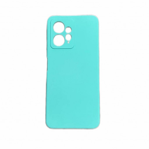 Накладка силиконовая Silicone Cover для смартфона Redmi Note 12 4G (берюзовая)