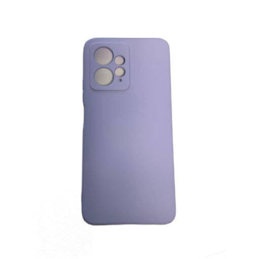 Накладка силиконовая Silicone Cover для смартфона Redmi Note 12 4G (фиалковая)