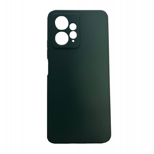 Накладка силиконовая Silicone Cover для смартфона Redmi Note 12 4G (зеленая)