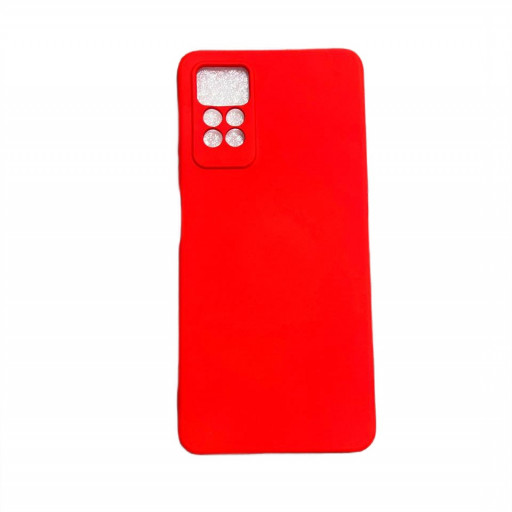 Накладка силиконовая Silicone Cover для смартфона Redmi Note 12 Pro 4G (красная)