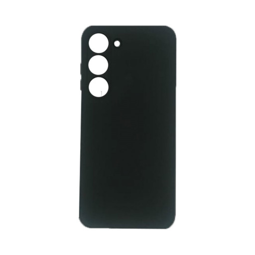 Накладка силиконовая Silicone Cover для смартфона Samsung Galaxy S23 Plus(черная)