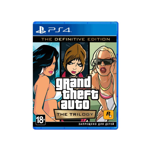 Игра Grand Theft Auto The Trilogy. The Definitive Edition для PS4