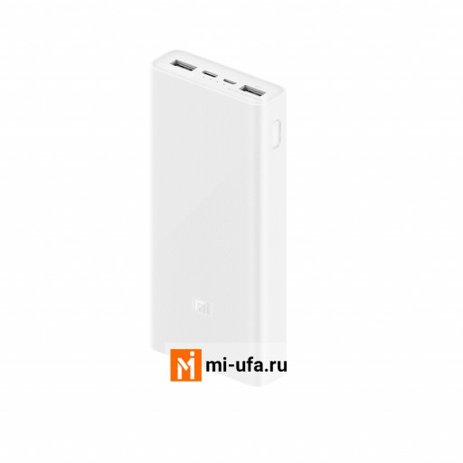 Внешний аккумулятор Xiaomi Mi Power Bank 3 20000mAh 18W PLM18ZM (белый)