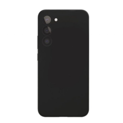 Накладка силиконовая Silicone Case для смартфона Samsung Galaxy S23 (черная)