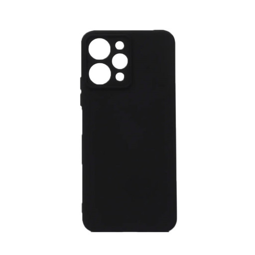 Накладка силиконовая Silicone Cover для смартфона Xiaomi Redmi 12 4G (черная)