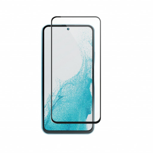 Защитное стекло для смартфона Samsung Galaxy A34 (черная рамка)