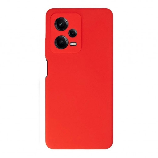 Накладка силиконовая Silicone Cover для смартфона Xiaomi Poco X5 (малиновая)