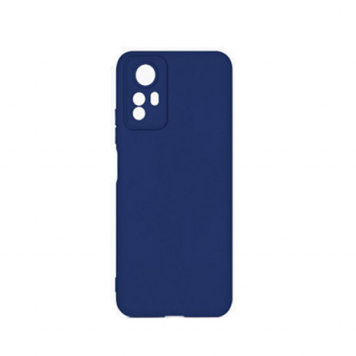 Накладка силиконовая Silicone Cover для смартфона Redmi Note 12S (темно-синяя)