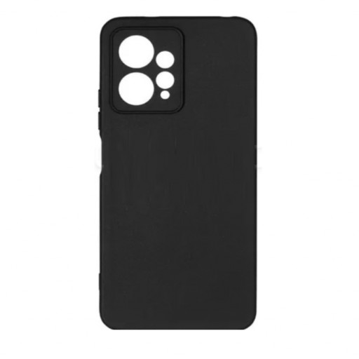 Накладка силиконовая Silicone Cover для смартфона Redmi Note 12S (черная)