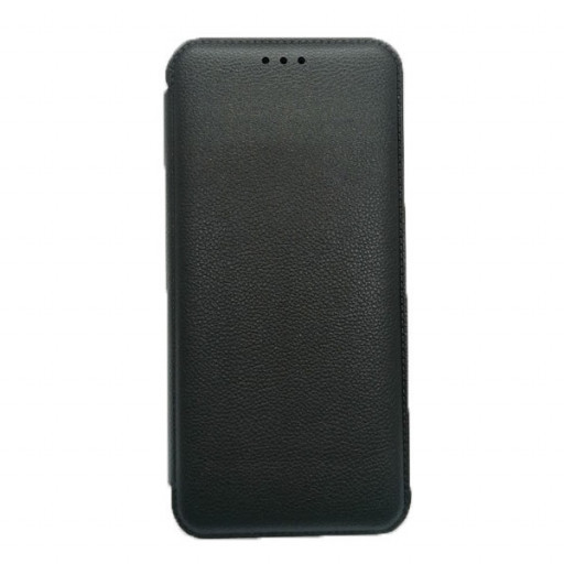Чехол-книжка NEW на силиконовой основе Xiaomi Redmi 12C (черная)