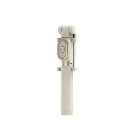 Монопод-штатив с функцией управления зумом смартфона Bluetooth Zoom Selfie Stick (белый)