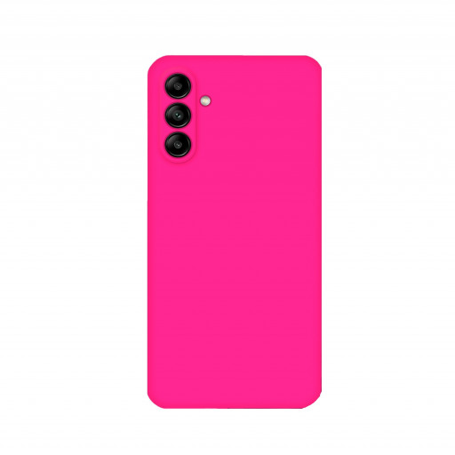 Накладка силиконовая Silicone Cover для смартфона Samsung Galaxy A54 (фуксия)