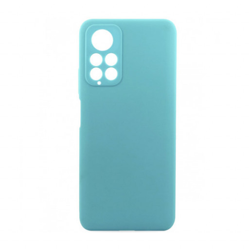 Накладка силиконовая Silicone Cover для смартфона Redmi Note 12 Pro 4G (голубой)