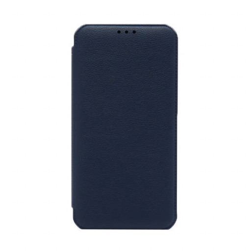 Чехол-книжка PLAY MOB на силиконовой основе Xiaomi Redmi Note 12 4G (синяя)