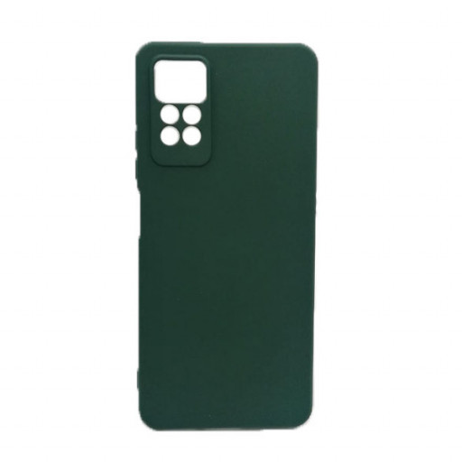 Накладка силиконовая Silicone Cover для смартфона Redmi Note 12 Pro 4G (зеленый)