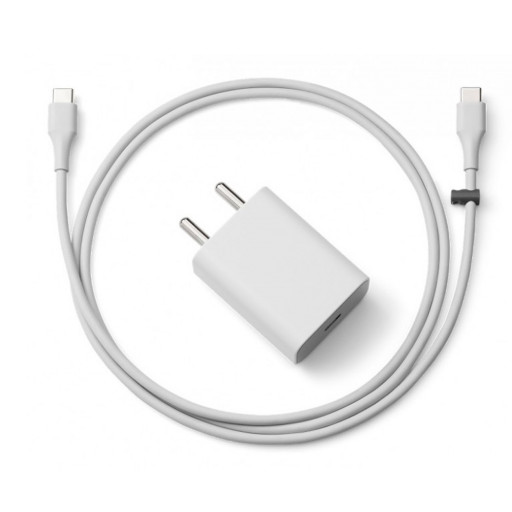Сетевое зарядное устройство Power Adapter 18W USB-C белое