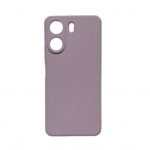 Силиконовая накладка Fashion Case для смартфона Redmi Note 13C 4G (фиолетовая)