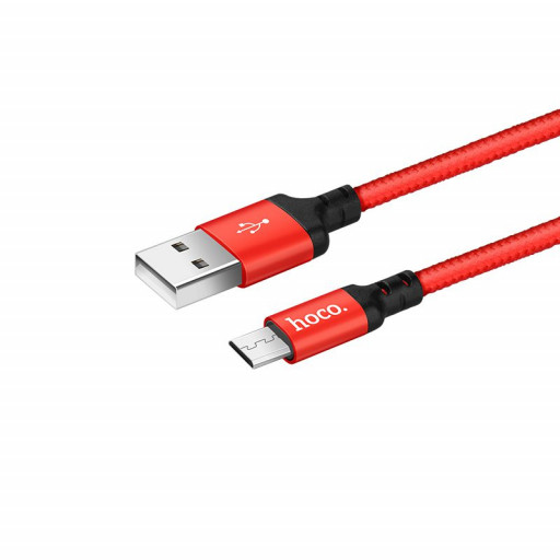 Кабель USB HOCO X14 Times Speed Charging Cable Micro USB 2m (красный)