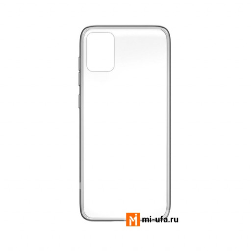 Силиконовая накладка для смартфона Samsung Galaxy A71 (прозрачная)