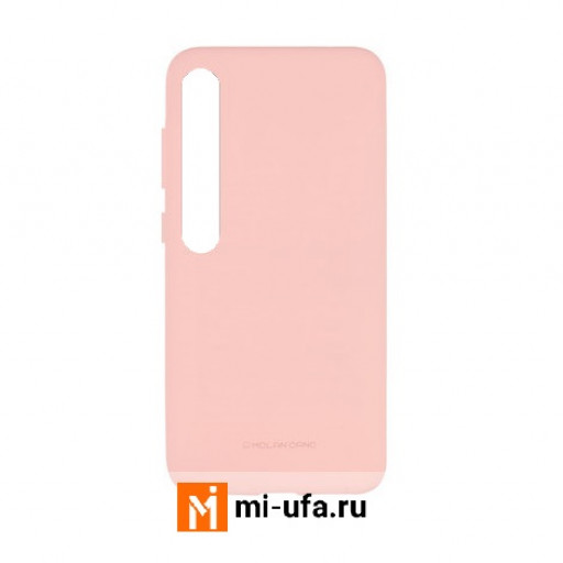 Накладка силиконовая MOLAN CANO для смартфона Xiaomi Mi 10/Mi 10 Pro (розовая)