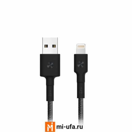 Кабель USB ZMI MFi Lightning 2m AL833 (черный)