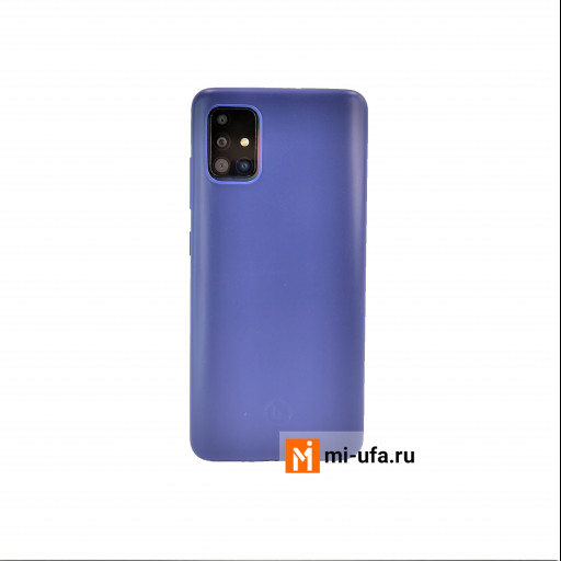 Накладка силиконовая для смартфона Samsung Galaxy A51 (синяя)