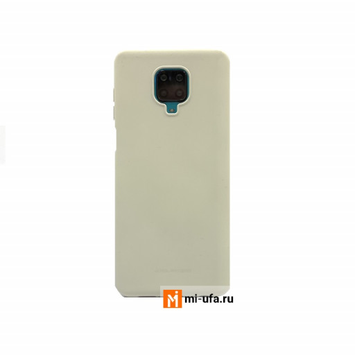 Накладка силиконовая MOLAN CANO для смартфона Redmi Note 9S/Note 9 Pro (белая)