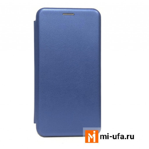 Чехол-книжка Fashion магнитный для смартфона Redmi Note 9S/Note 9 Pro (синий)