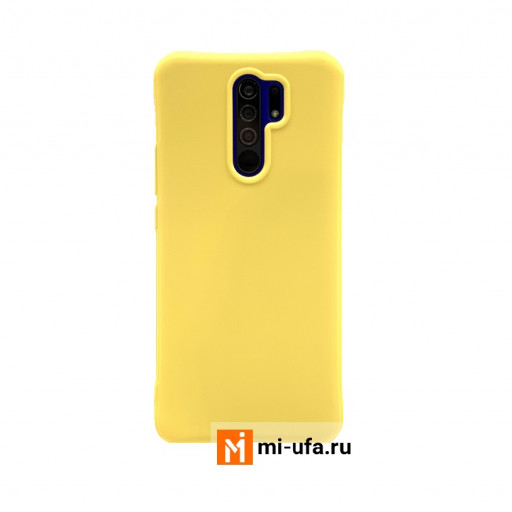 Силиконовая накладка для смартфона Redmi 9 Slim (желтая)