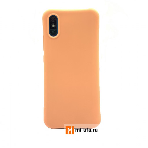 Силиконовая накладка для смартфона Redmi 9A Slim (оранжевый)