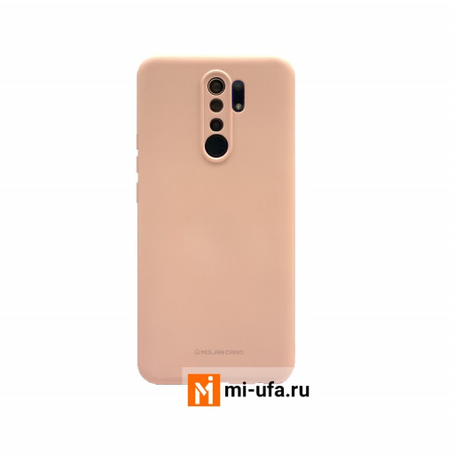 Силиконовая накладка MOLAN CANO для смартфона Redmi 9 (розовая)