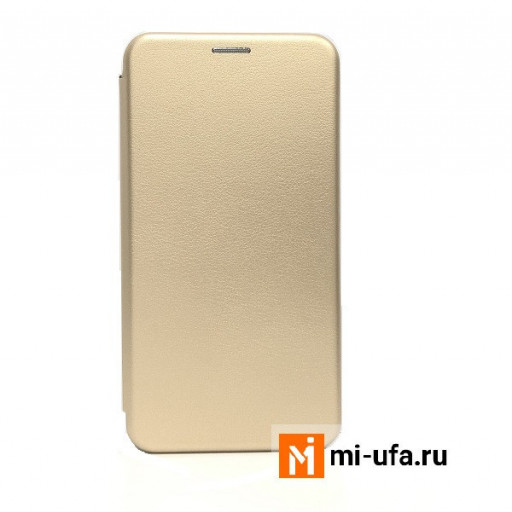 Чехол-книжка Fashion магнитный для смартфона Samsung Galaxy A71 (золотой)