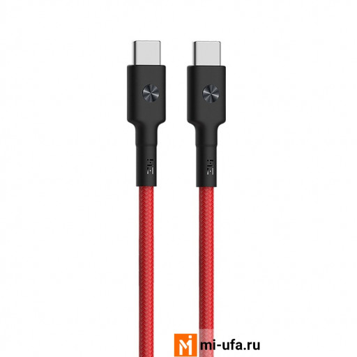 Кабель Xiaomi ZMI Type-C/Type-C 60W AL353 3A 1.5m (красный)