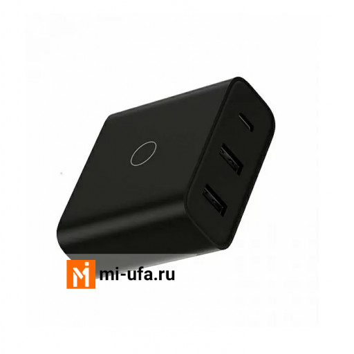 Сетевое зарядное устройство Xiaomi ZMI HA832 65W 2 USB, Type-C (черное)