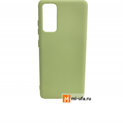 Силиконовая накладка для смартфона Samsung Galaxy S20 FE (зеленый)